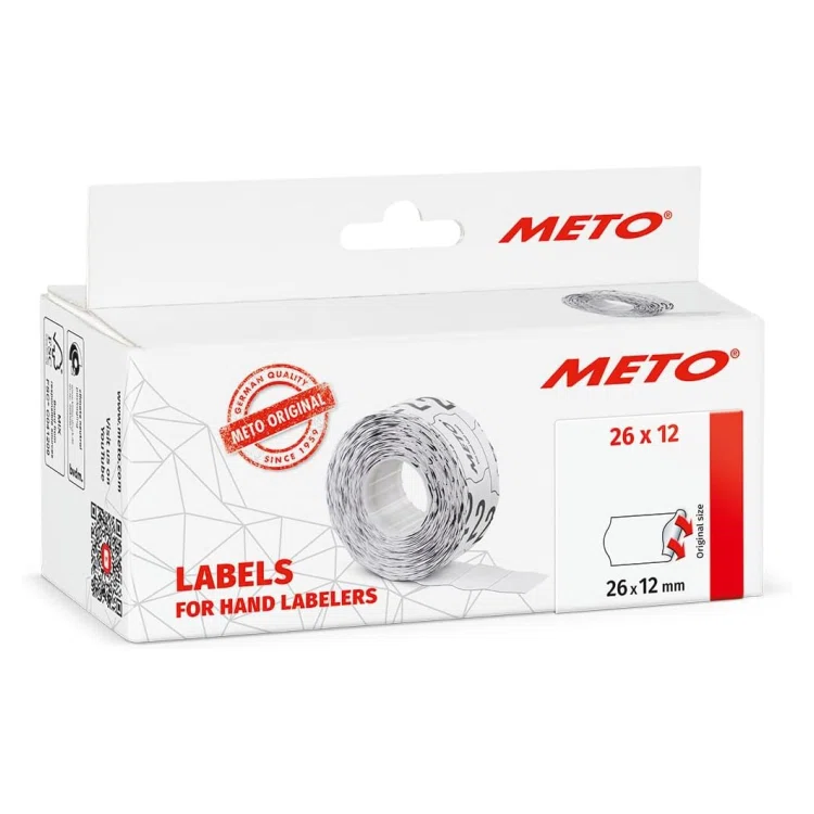 Etiquetas 26x12 mm METO - ready2store